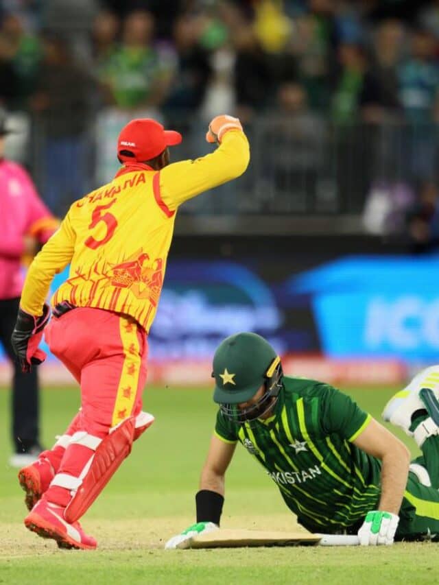 Pakistan lost to Zimbabwe